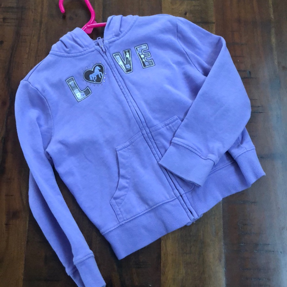 Gymboree hoodie - size 5/6